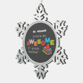 第八級先生の評価素晴らし, スノーフレークピューターオーナメント (右)