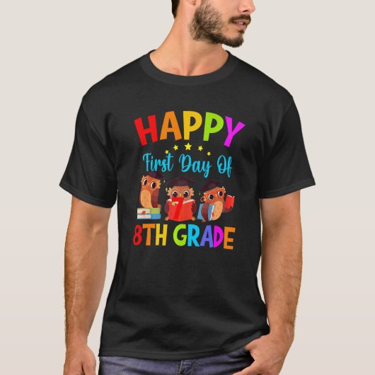 第八級先生フクロル第八級Tの初日 Tシャツ (正面)