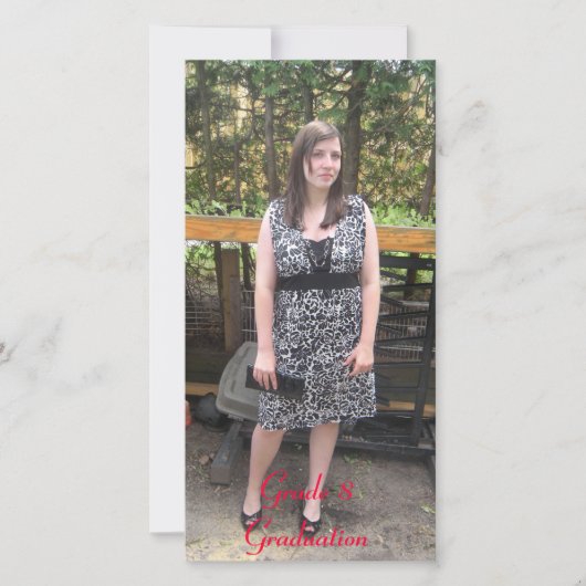 第八級卒業設計図書記号 案内状 (正面)