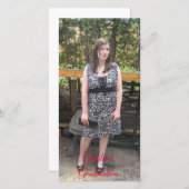 第八級卒業設計図書記号 案内状 (正面/裏面)