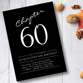 第六モダン十誕生日白黒第60章 招待状