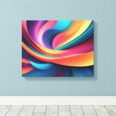 第六次元のトランス | キャンバスプリント (インサイチュ (ウッドフロア))