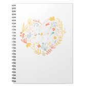 第六級フローラハート新学期 ノートブック (正面)