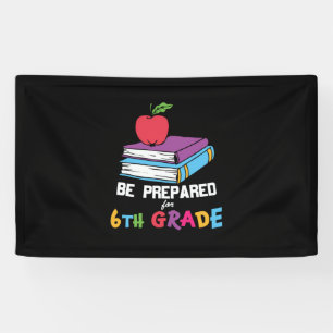 第六級先生 横断幕