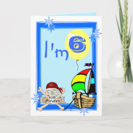 第六誕生日 カード