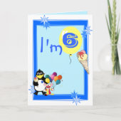 第六誕生日 カード (正面)