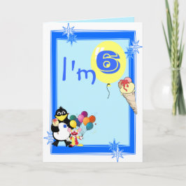 第六誕生日 カード