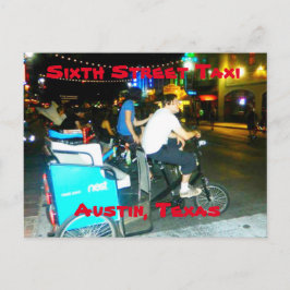 第六通りタクシー郵便カード ポストカード
