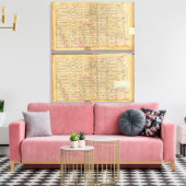 第十三区21 キャンバスプリント (インサイチュ (リビング))