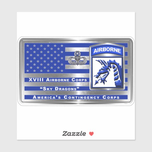 第十八空挺部隊 シール (シート)