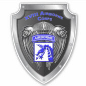 第十八空挺部隊 シール (正面)