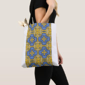 第十巻万華鏡のように千変万化するパターン第23条 トートバッグ (クローズアップ)