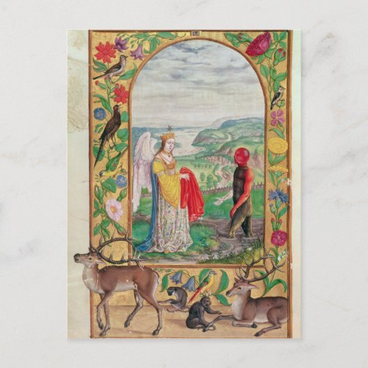 第四のイラストレーション ポストカード (正面)