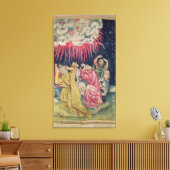 第四の天使は彼のボウルを注いだ キャンバスプリント (インサイチュ (リビング))