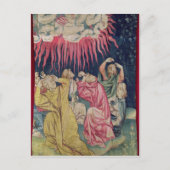 第四の天使は彼のボウルを注いだ ポストカード (正面)