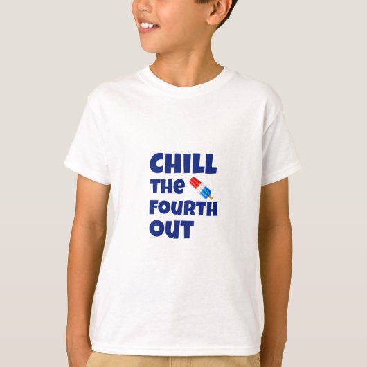 第四をのんびり過ごそう Tシャツ (正面)