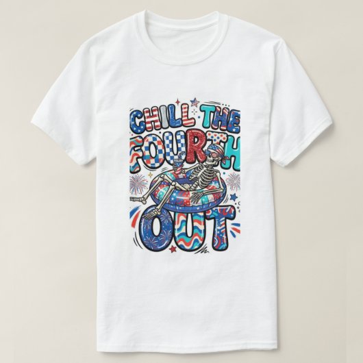 第四をチル Tシャツ (デザイン正面)