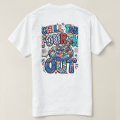 第四をチル Tシャツ (デザイン裏面)
