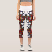 第四巻万華鏡のように千変万化するパターン十二巻 カプリレギンス (正面)