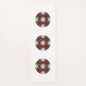 第四巻万華鏡のように千変万化するパターン十二巻 ヨガマット (正面)