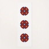 第四巻万華鏡のように千変万化するパターン十八 ヨガマット (正面)