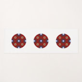 第四巻万華鏡のように千変万化するパターン十八 ヨガマット (正面(横))