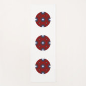 第四巻万華鏡のように千変万化するパターン大十 ヨガマット (正面)