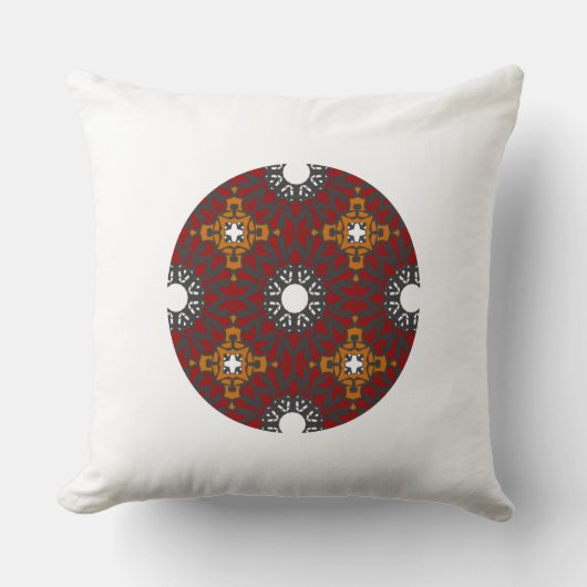 第四巻万華鏡のように千変万化するパターン第一巻 クッション (正面)