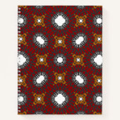 第四巻万華鏡のように千変万化するパターン第一巻 ノートブック (正面)