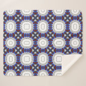 第四巻万華鏡のように千変万化するパターン第5巻 シェルパブランケット (正面(横))