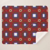 第四巻万華鏡のように千変万化するパターン第9巻 シェルパブランケット (正面(横))