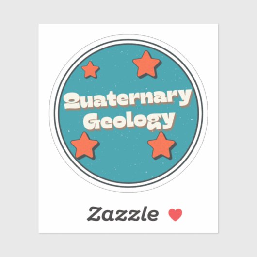 第四紀地質学 シール (シート)