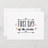 第四級の初日 ポストカード (正面/裏面)