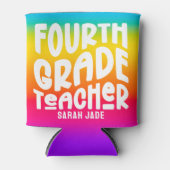 第四級先生カラフル勾配カスタム法 缶クーラー (正面)