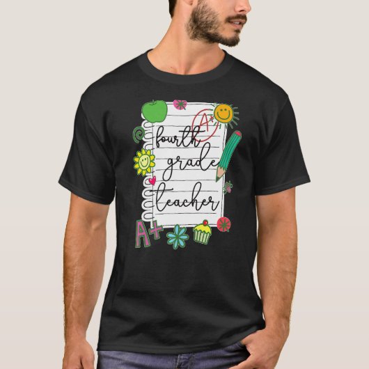 第四級先生最高の四級先生 Tシャツ (正面)