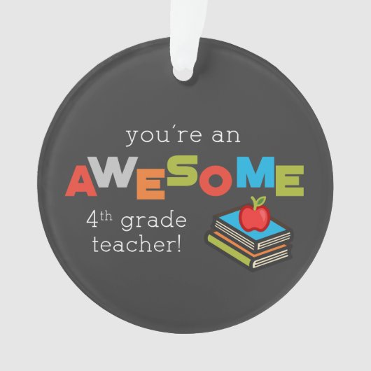 第四級先生賞味日素晴らし, オーナメント (正面)