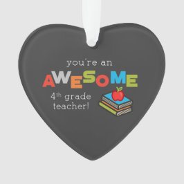 第四級先生賞味日素晴らし, オーナメント