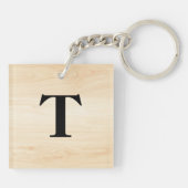 第感動的2テモテ1:7カスタムモノグラム キーホルダー (裏面)