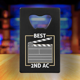 第最高の2回交流 – カメラチームのギフト クレジットカード栓抜き