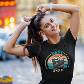 第最高の2AC -レトロ補助カメラ Tシャツ