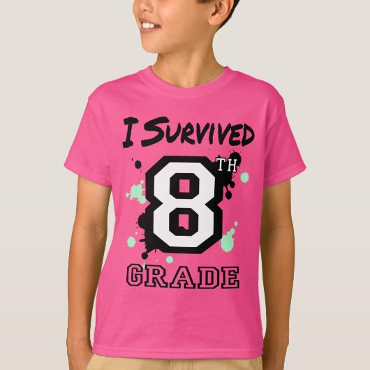 第生き延び8級 Tシャツ (正面)