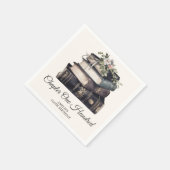 第百章ヴィンテージ巻100誕生日 スタンダードカクテルナプキン (角)