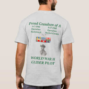第誇りを持った二次世界大戦のグライダーパイロット Tシャツ