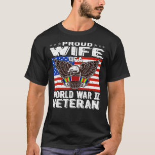  第誇りを持った二次世界大戦の愛国的退役軍人第2次世界大戦 Tシャツ