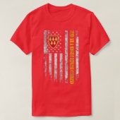 第誇りを持った32次空ミサイル防衛指令退役軍人 Tシャツ (デザイン正面)