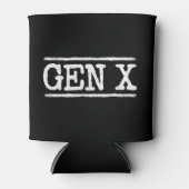 第誇りを持ったx世代Xer世代X世代 缶クーラー (正面)