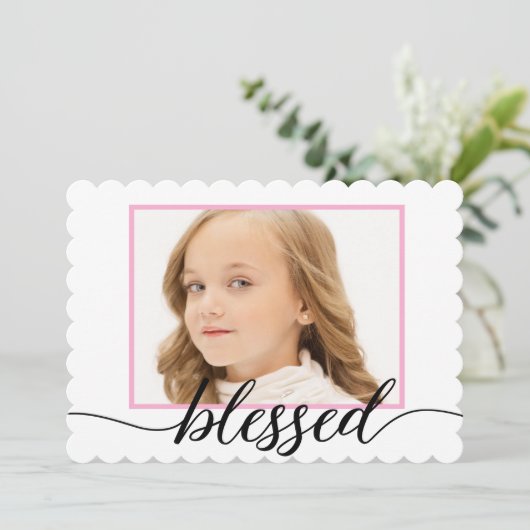 第賛美一Holy Communion写真ありがとう サンキューカード (スタンド正面)