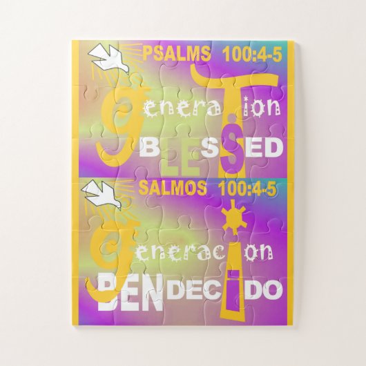 第賛美30世代Eng&Esp ジグソーパズル (縦)