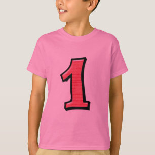 第間抜け1番赤い子のTシャツ Tシャツ