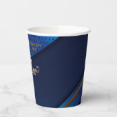 第食べ物を与え二期創始杯パーソナライズされた 紙コップ (左)